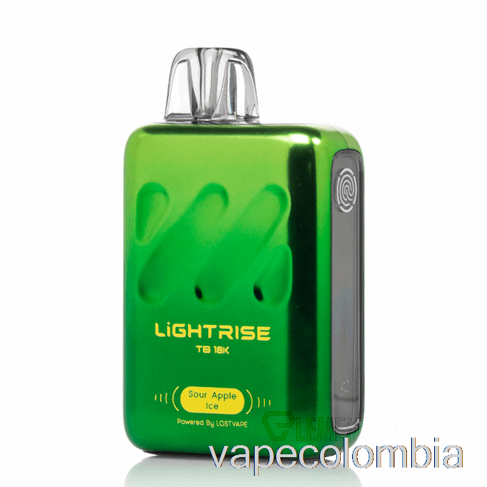 Vape Kit Completo Lost Vape Lightrise Tb 18k Hielo De Manzana Agria Desechable